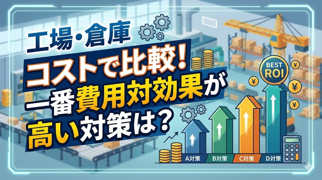 コストで比較!一番費用対効果が高い対策は?