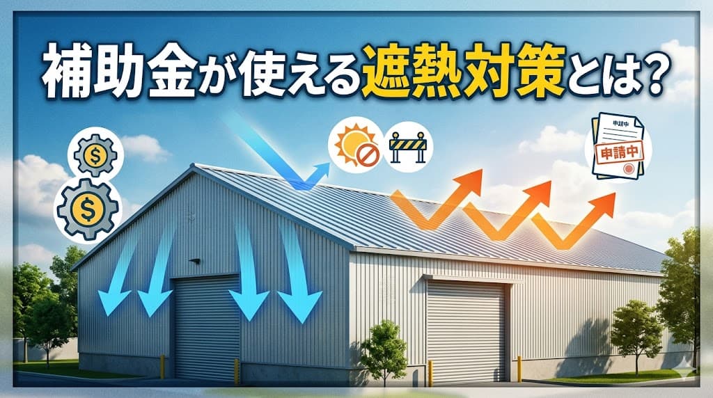 補助金が使える遮熱対策とは?