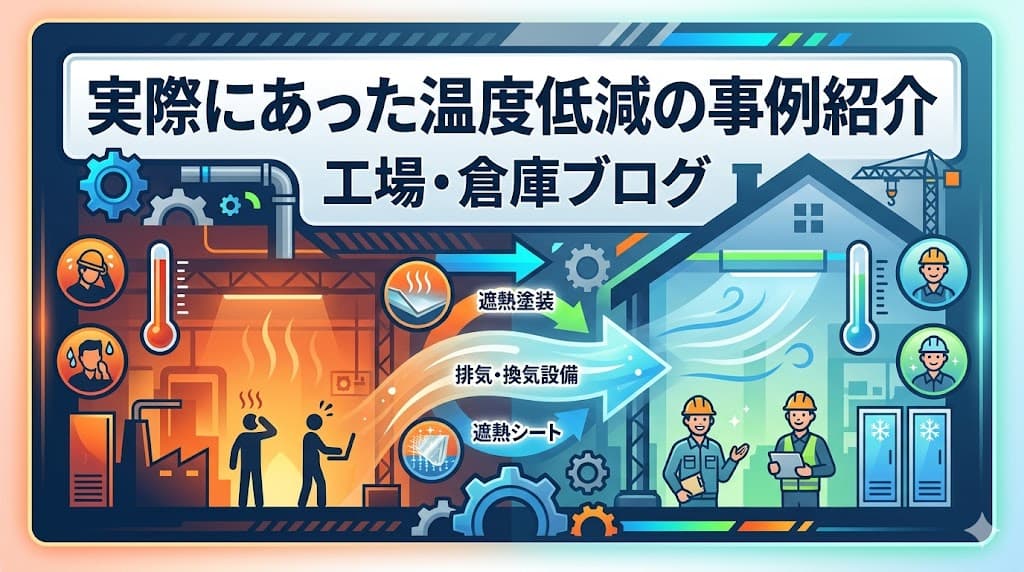 実際にあった温度低減の事例紹介